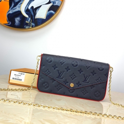 LV路易威登 Pochette Felicie 三合一鏈條包...