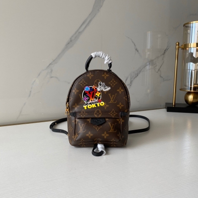 LV路易威登 Backpack 老花絲印雙肩包 M41562...