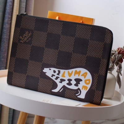 LV路易威登 POCHETTE JOUR 大號手拿包 M41...