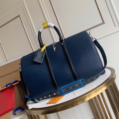 LV路易威登 Keepall 45 軟皮旅行袋 Epi皮革 ...