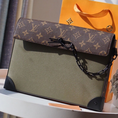 LV路易威登 Pochette Voyage Steamer...