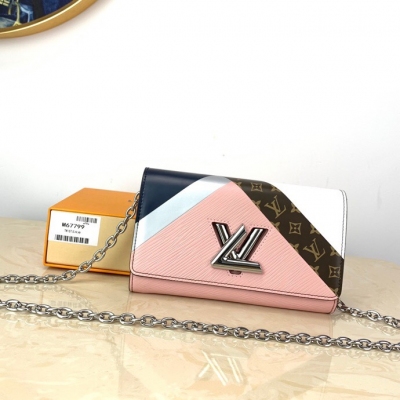 LV路易威登 M67799 壓紋粉 Twist Graphi...