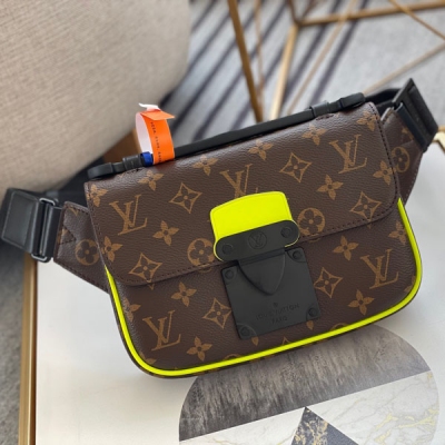 LV路易威登 S Lock Sling 腰包 M45864黃