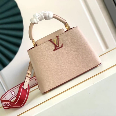 LV路易威登 杏色小牛皮 M58610 M94755 Cap...