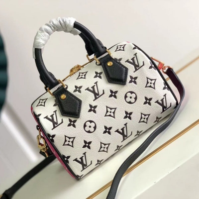 LV路易威登 Speedy Bandoulière 20 拼...
