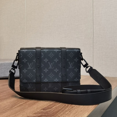 LV路易威登 Trunk 黑色經典男包 M45727