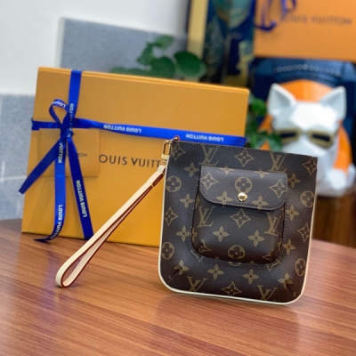LV路易威登 中古老花手挽包 M51901
