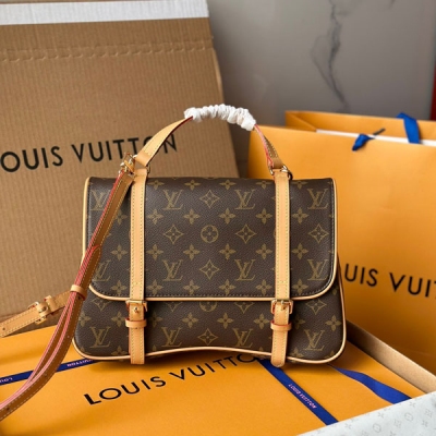 LV路易威登 Marelle 中古款老花變形金剛 M4538...