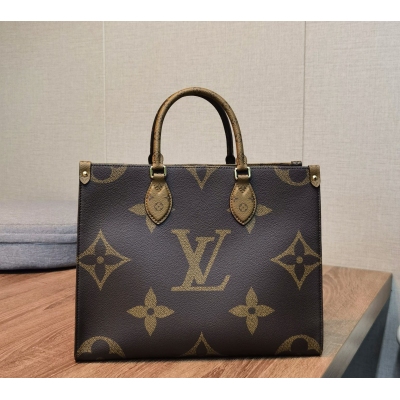 LV路易威登 ONTHEGO MM 中號老花購物包 M450...