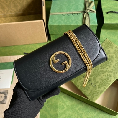 GUCCI古馳 Blondie 長款鏈條錢包 725215
