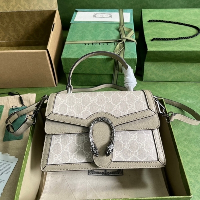 GUCCI古馳 Dionysus 燕麥色小號女士手提包 73...