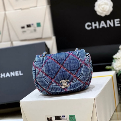 CHANEL香奈兒 coco beach 2022牛仔min...