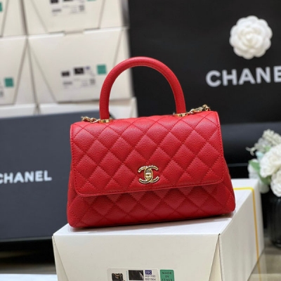 CHANEL香奈兒 2023新版本coco handle 大...