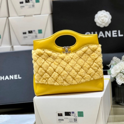 CHANEL香奈兒 mini 31bag 限量版毛呢泰迪款 ...