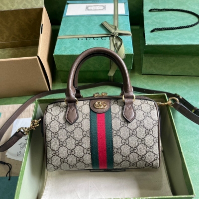 GUCCI古馳 Ophidia系列 經典互扣式雙G迷你手提包...
