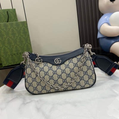 GUCCI古馳 Ophidia系列 新品女士小號手袋（配斜挎...