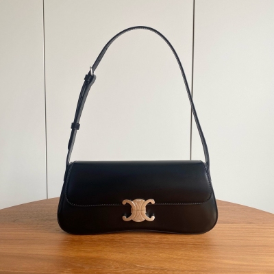 CELINE 新品上線 CE NEW LOLA 中號亮澤牛皮...