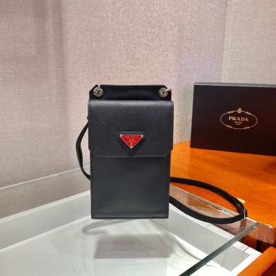 PRADA普拉達 小包風潮新款全皮手機包 2VZ068